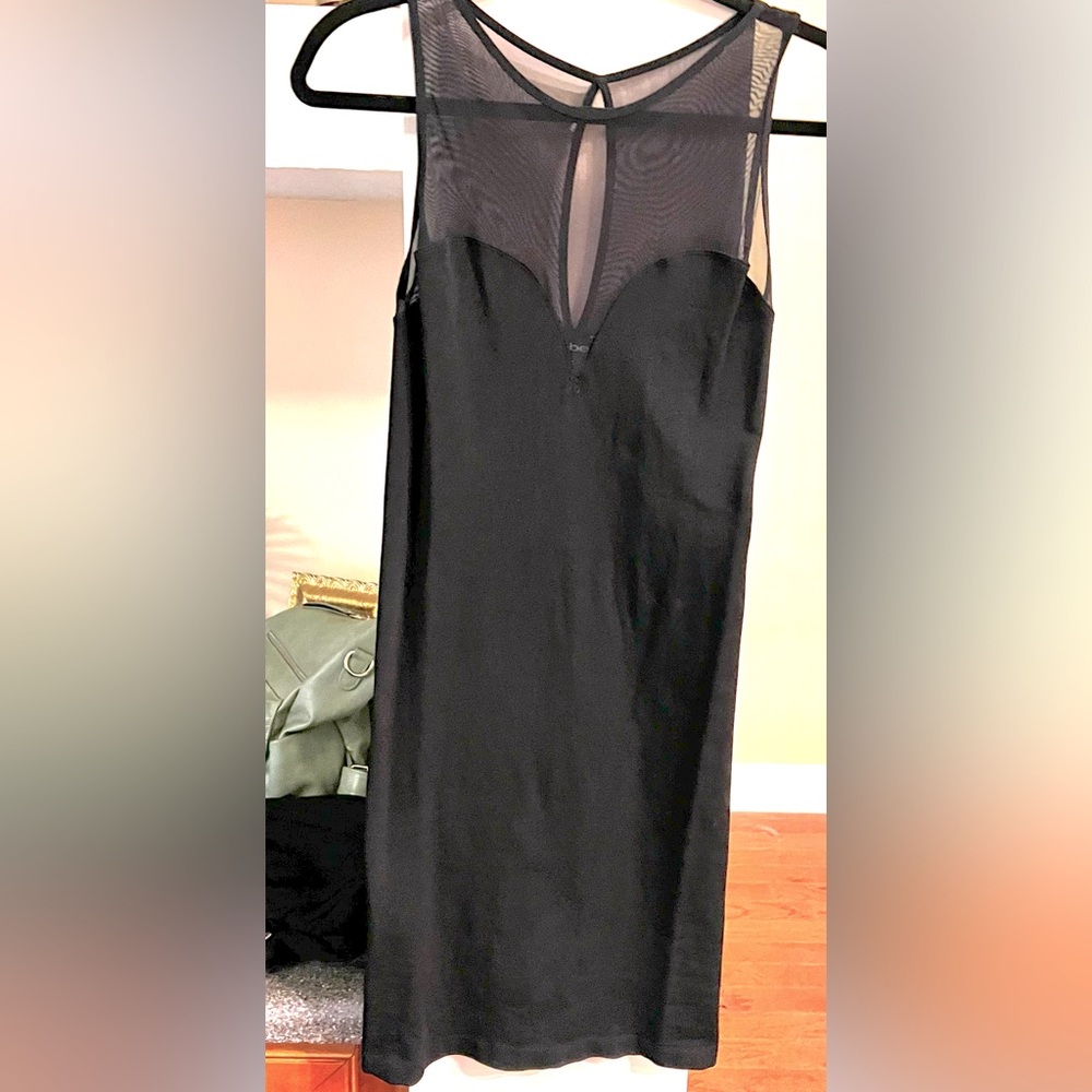 Black Bodycon Bebe dress